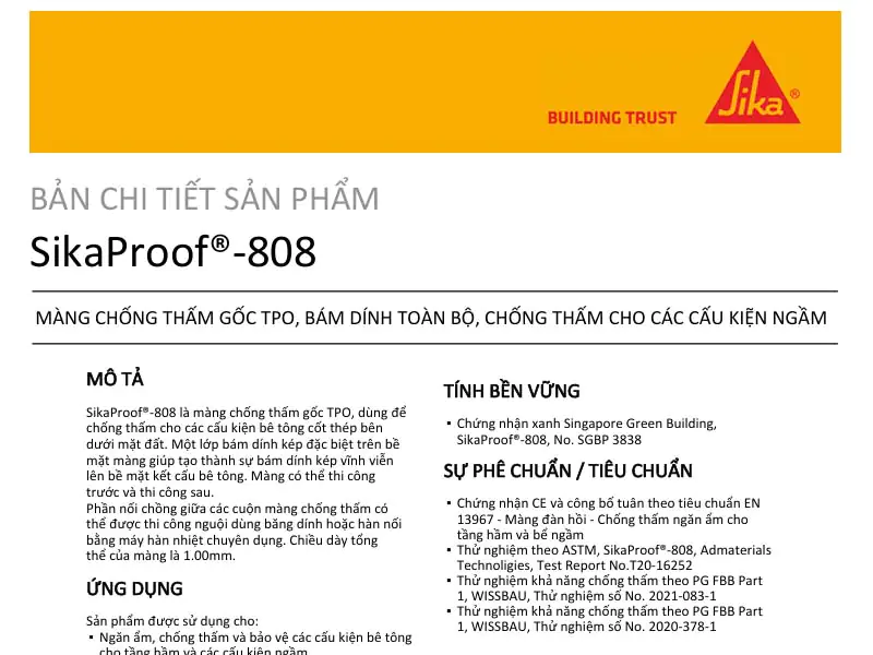 SikaProof-808 PDF