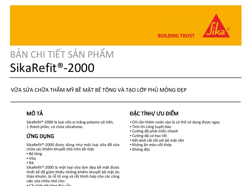 SikaRefit-2000 PDF