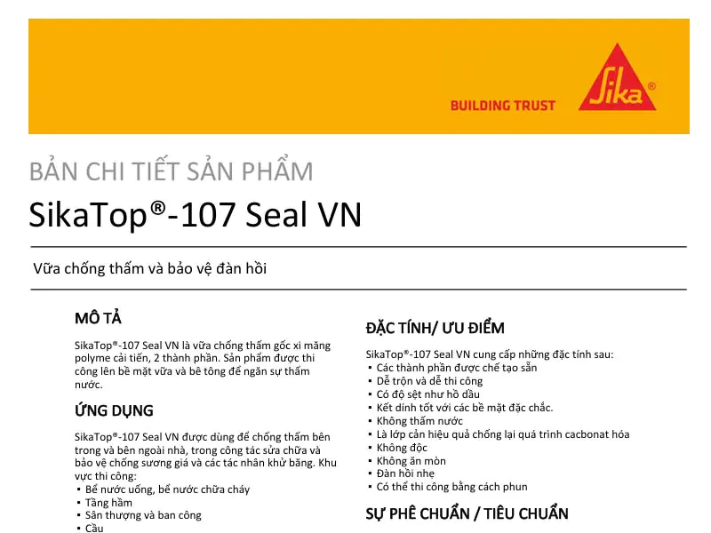 SikaTop-107 Seal VN PDF