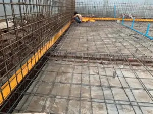 Cách xử lý khe co giãn bê tông bằng băng cản nước PVC