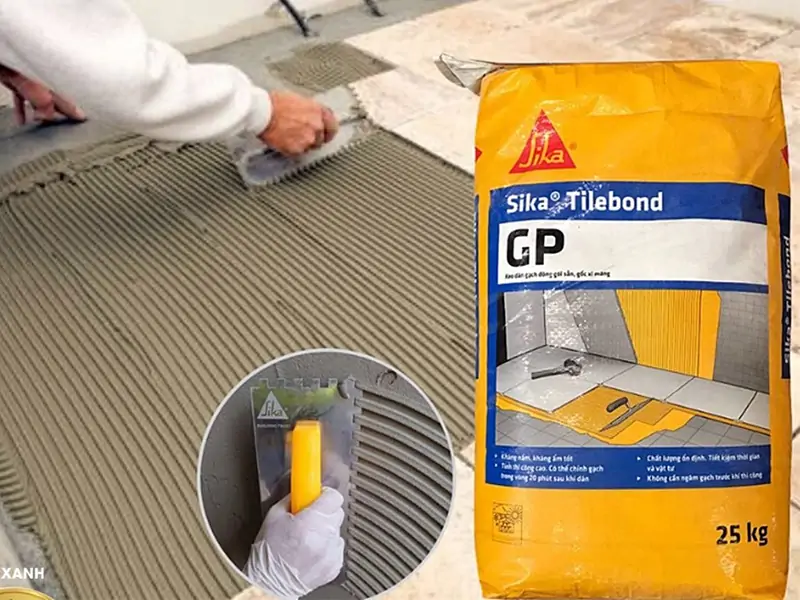 Các loại bề mặt phổ biến và giải pháp keo dán gạch Sika