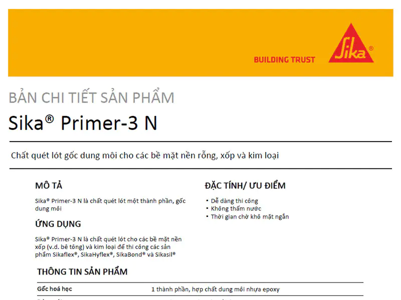 Sika® Primer-3 N PDF