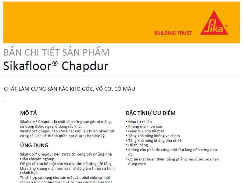 Sikafloor® Chapdur PDF