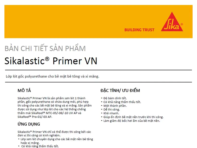 Sikalastic® Primer VN PDF