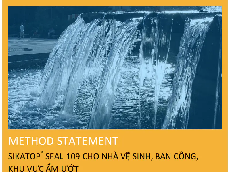 Thi công SIKATOP ® SEAL-109